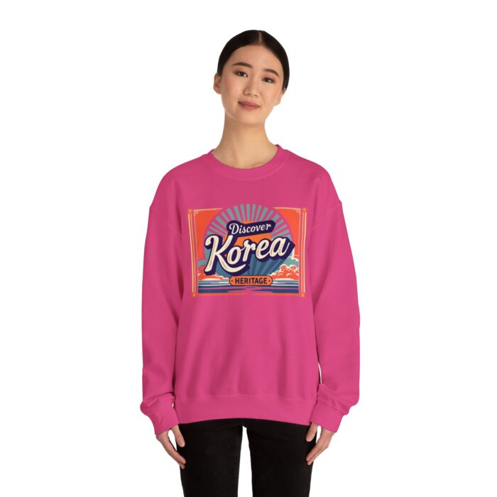 Discover Korea heritage Unisex Heavy Blend™ Crewneck Sweatshirt - Image 48