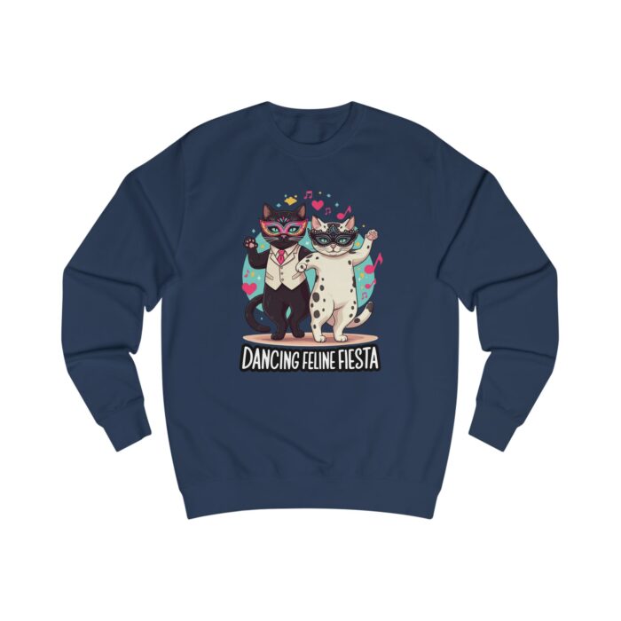 Dancing Feline Fiesta Unisex Sweatshirt - Image 19