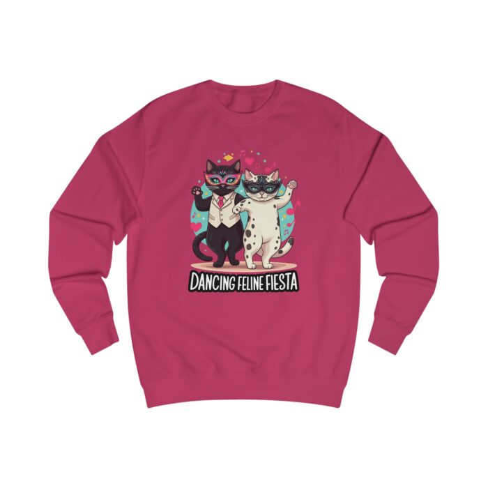 Dancing Feline Fiesta Unisex Sweatshirt - Image 21