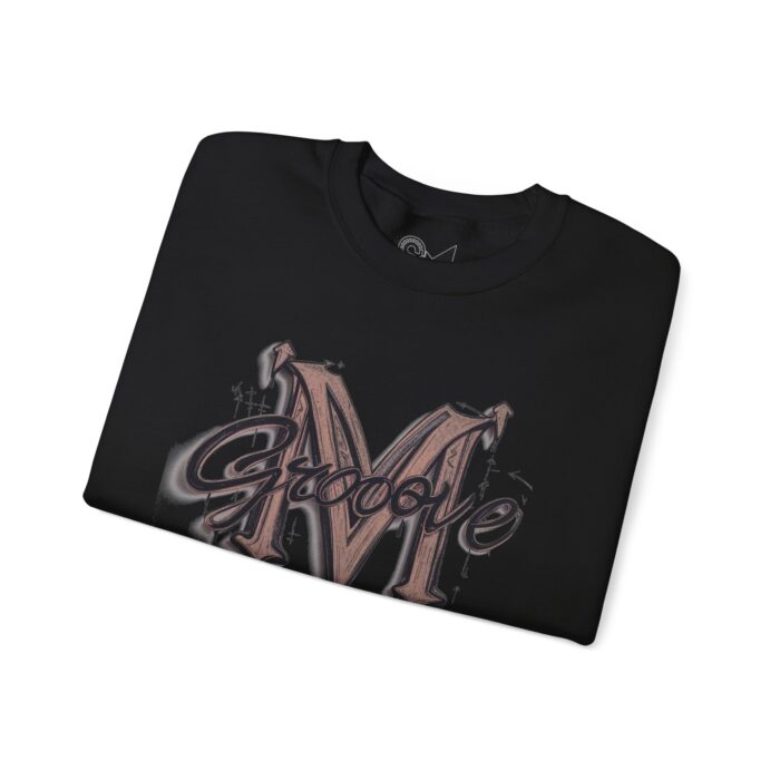 Crewneck Sweatshirt - Luxury Groove Lettering Design - Image 11
