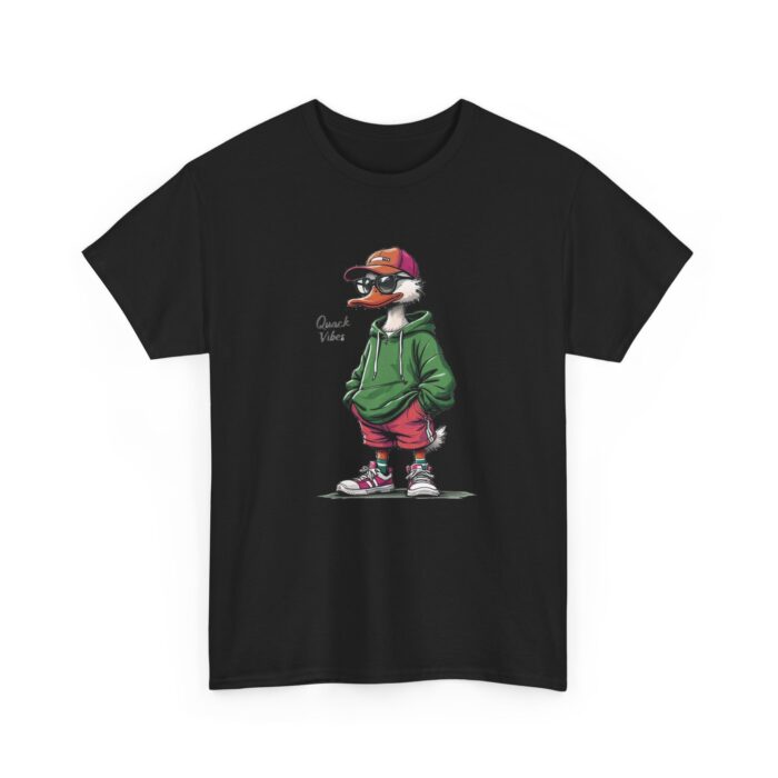 Quack Vibes Unisex Heavy Cotton Tee - Image 7