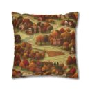 Map of Memories II Spun Polyester Square Pillowcase