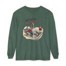 Just chillin' no stress Unisex Garment-dyed Long Sleeve T-Shirt