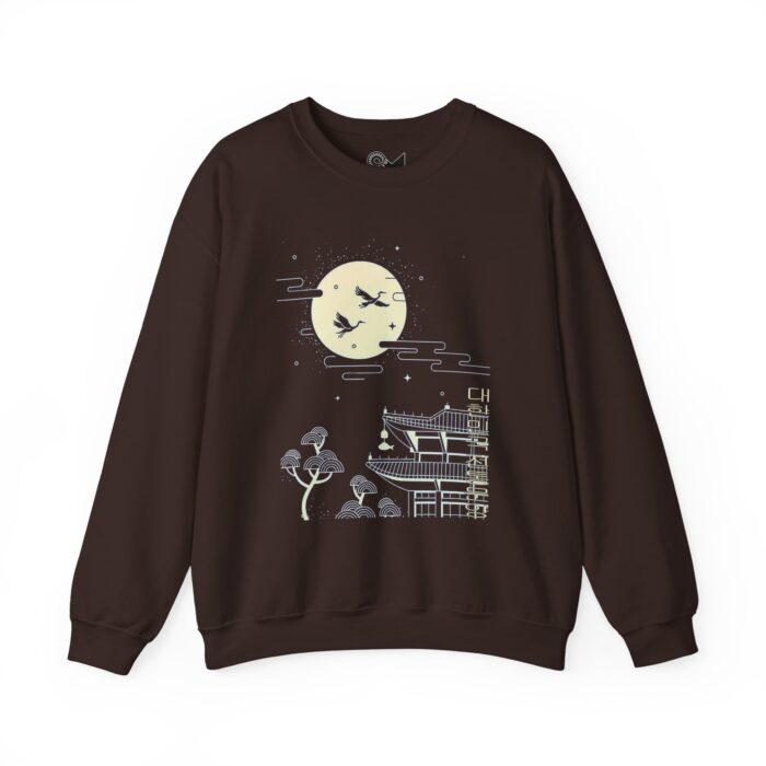 Korean traditional art Unisex Heavy Blend™ Crewneck Sweatshirt - Image 5