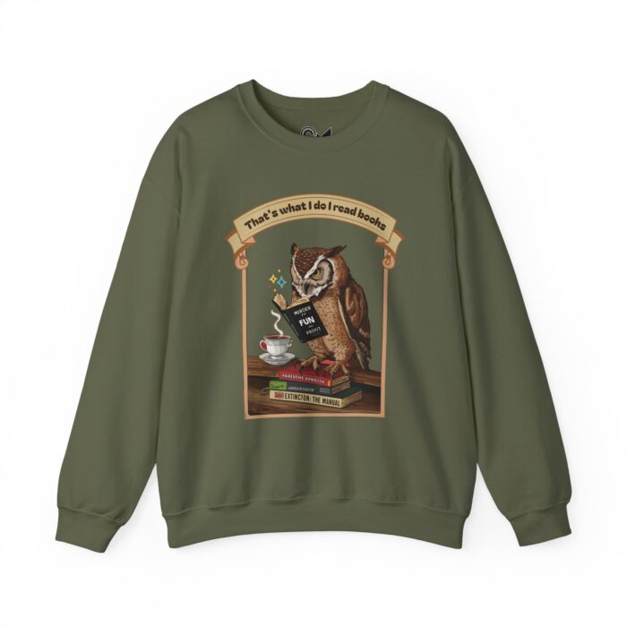 I read books Unisex Heavy Blend™ Crewneck Sweatshirt - Image 21