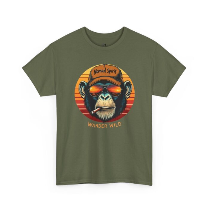 Nomad spirit Unisex Heavy Cotton Tee - Image 3