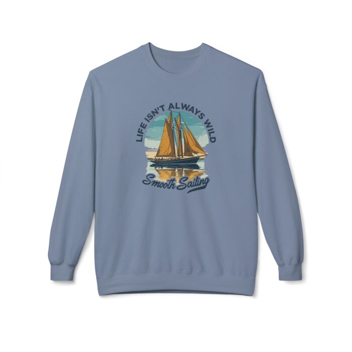 Smooth sailing Unisex Midweight Softstyle Fleece Crewneck Sweatshirt - Image 17