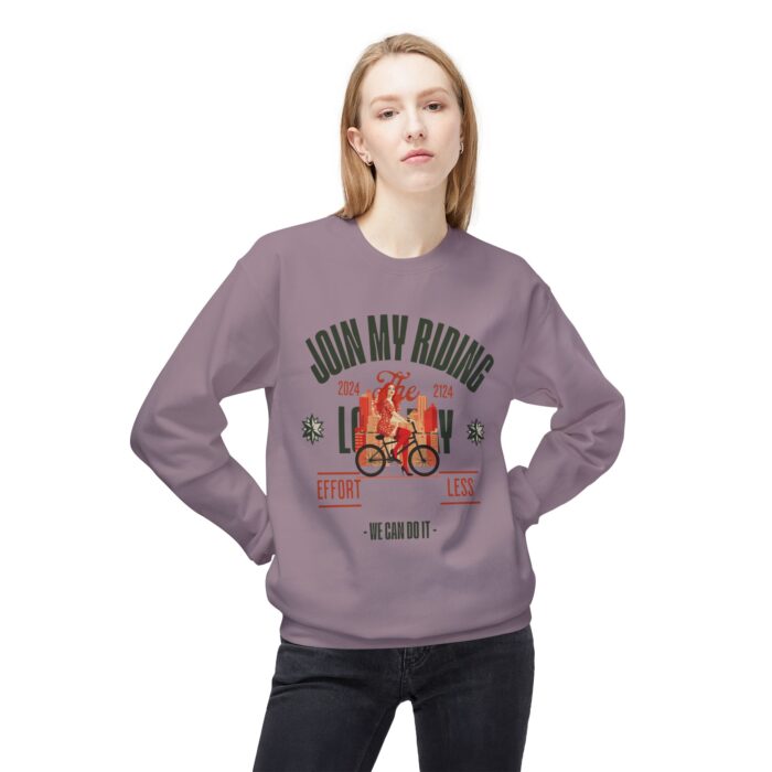 Join My Riding Unisex Midweight Softstyle Fleece Crewneck Sweatshirt - Image 35