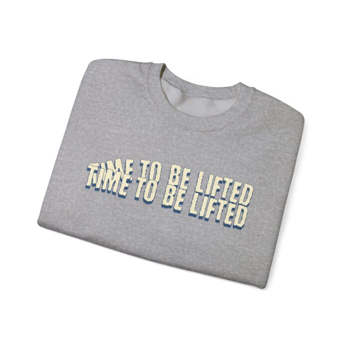 Time to be lifted Unisex Heavy Blend™ Crewneck Sweatshirt - Image 7