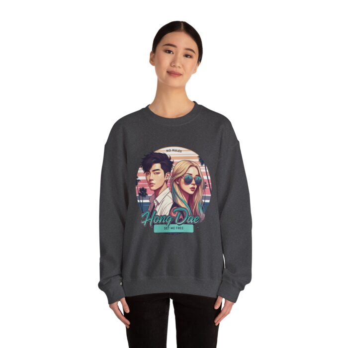 HongDae Freedom Unisex Heavy Blend™ Crewneck Sweatshirt - Image 24