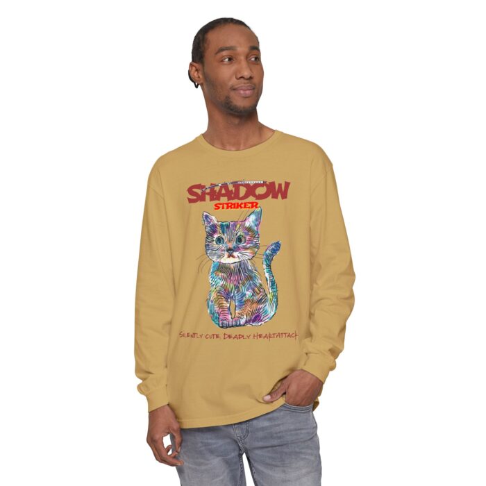 Shadow Striker Unisex Garment-dyed Long Sleeve T-Shirt - Image 19