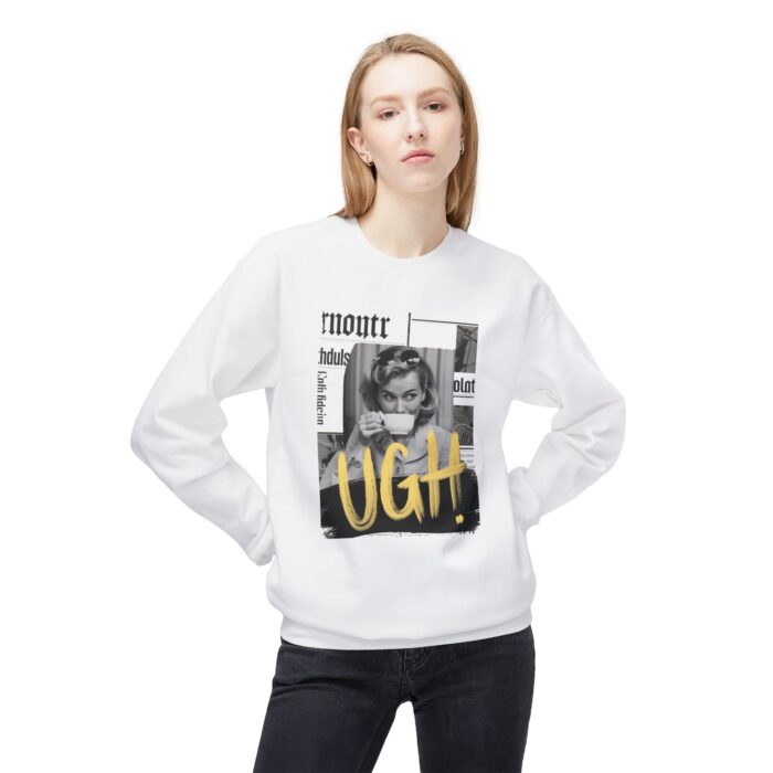 UGH Unisex Midweight Softstyle Fleece Crewneck Sweatshirt - Image 3