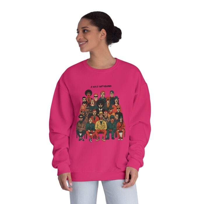 A bros gathering Unisex NuBlend® Crewneck Sweatshirt - Image 36