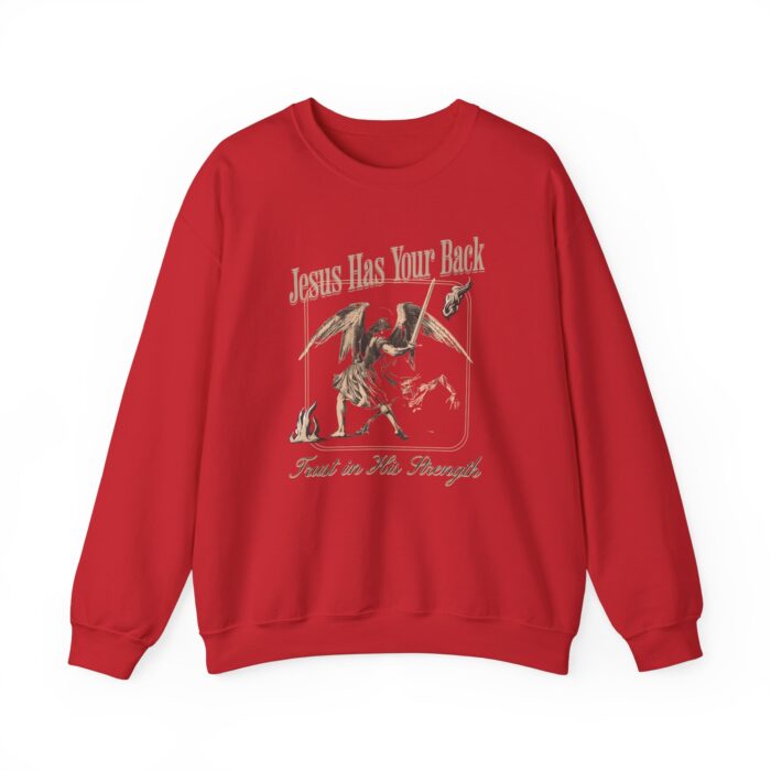 Jeseu has your back Unisex Heavy Blend™ Crewneck Sweatshirt - Image 21