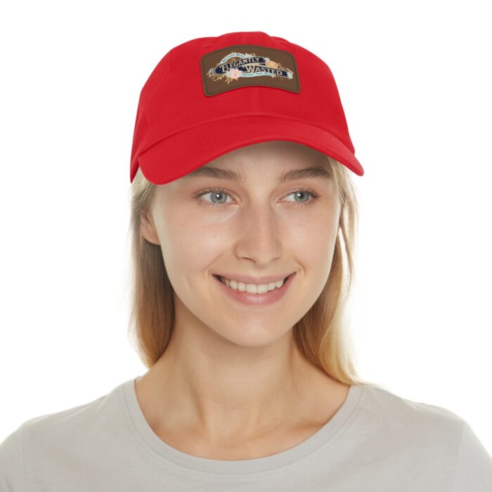 Elegantly wasted Hat with Leather Patch (Rectangle) - Image 32