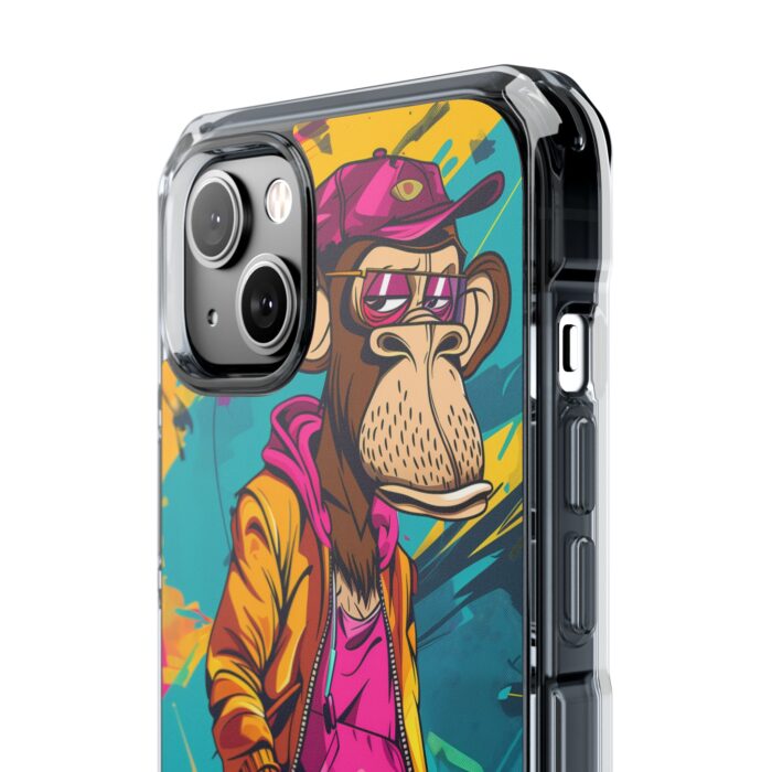 Stylish Ape Magnetic Clear Impact Cases - Image 28