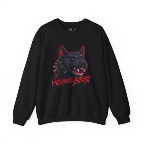 "meta_description": "Unleash the Beast in comfort with our heavy blend sweatshirt, designed for style and durability.",