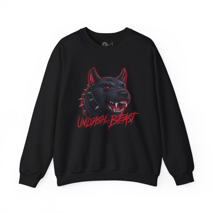 "meta_description": "Unleash the Beast in comfort with our heavy blend sweatshirt, designed for style and durability.",