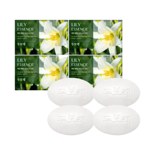 Happy Bath Dubore Lily Essence Bar Soap 90g x 4ea