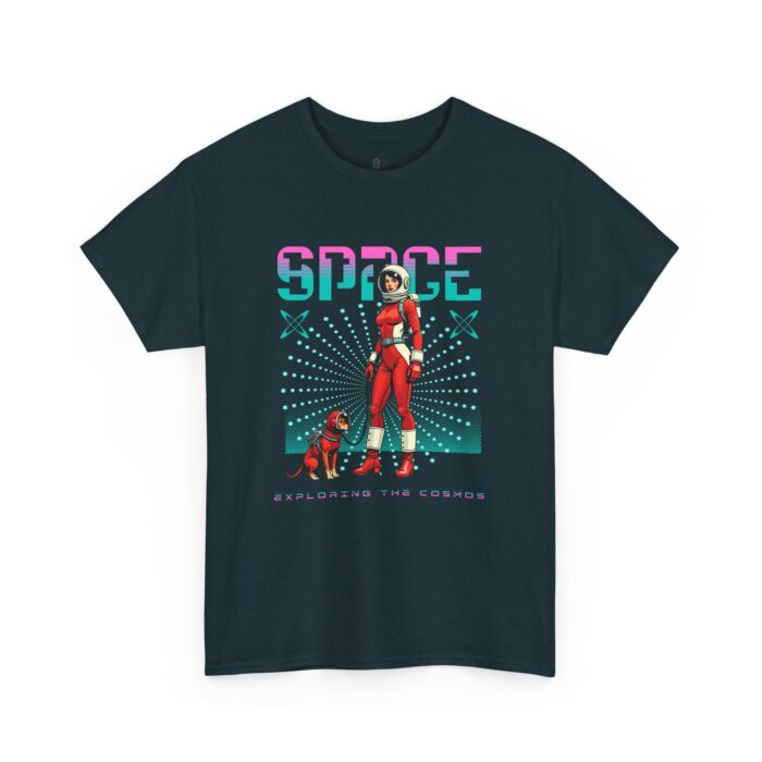 Space Unisex Heavy Cotton Tee - Image 11