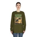 My Grand Grand Grandfather's Last Pet Long Sleeve Crewneck Tee - Dinosaur Theme