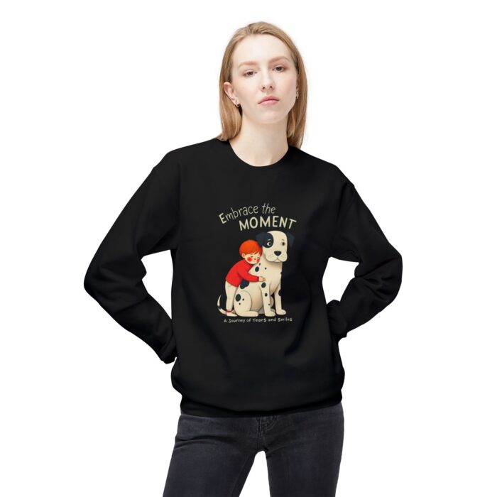 Embrace the moments2 Unisex Midweight Softstyle Fleece Crewneck Sweatshirt - Image 11