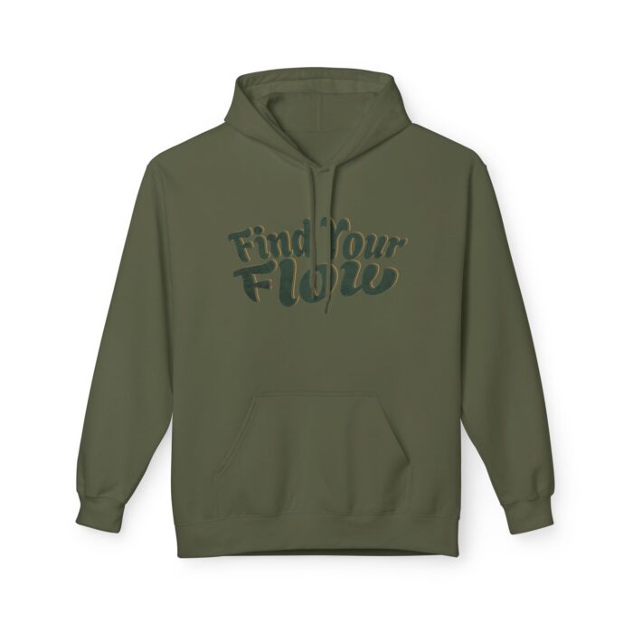 Find your flow Unisex Midweight Softstyle Fleece Hoodie - Image 21