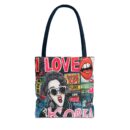 I love Korea Tote Bag (AOP)