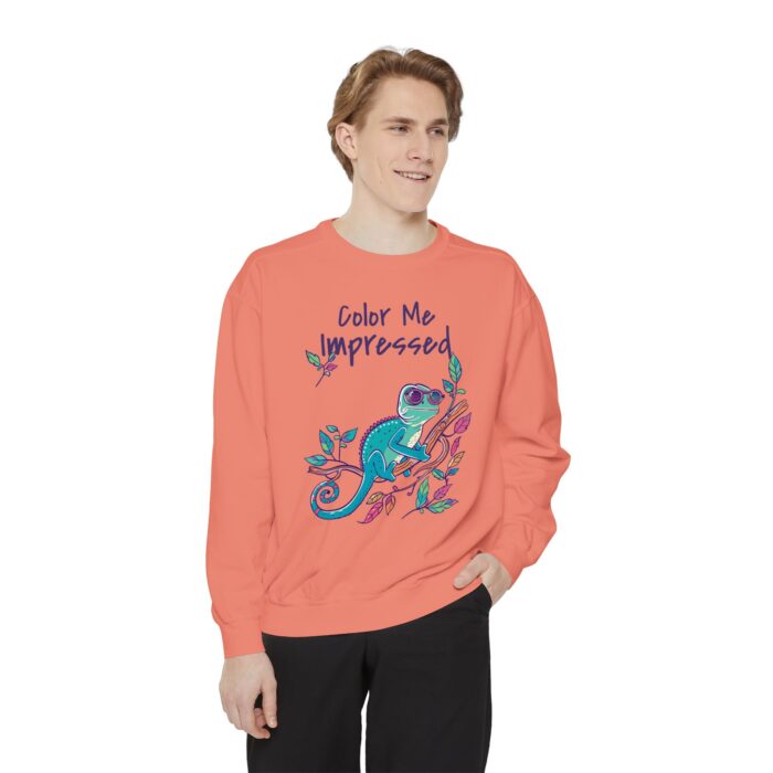 Color Me Unisex Garment-Dyed Sweatshirt - Image 3