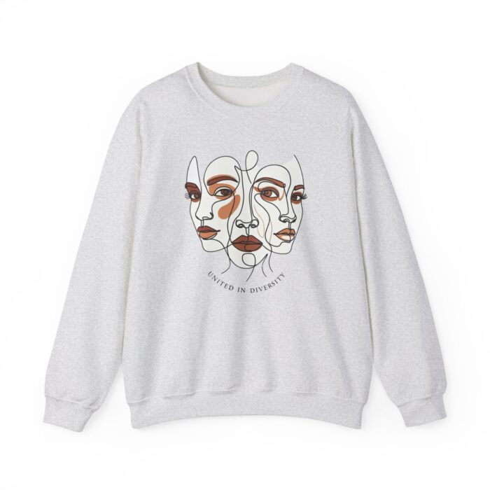 United in Diversity Unisex Heavy Blend™ Crewneck Sweatshirt - Image 5