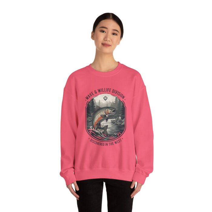 Discovered in the west Unisex Heavy Blend™ Crewneck Sweatshirt - Image 32