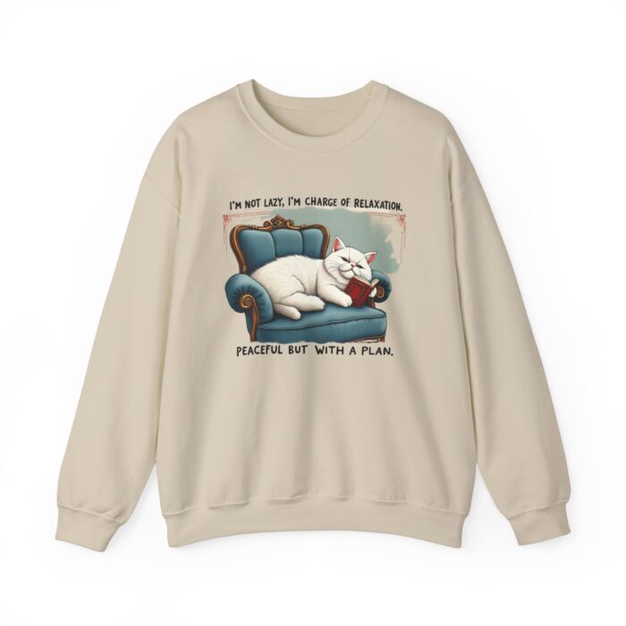 I'm not lazy Unisex Heavy Blend™ Crewneck Sweatshirt - Image 9