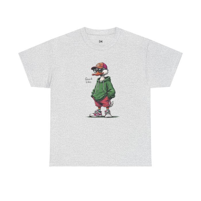 Quack Vibes Unisex Heavy Cotton Tee - Image 5
