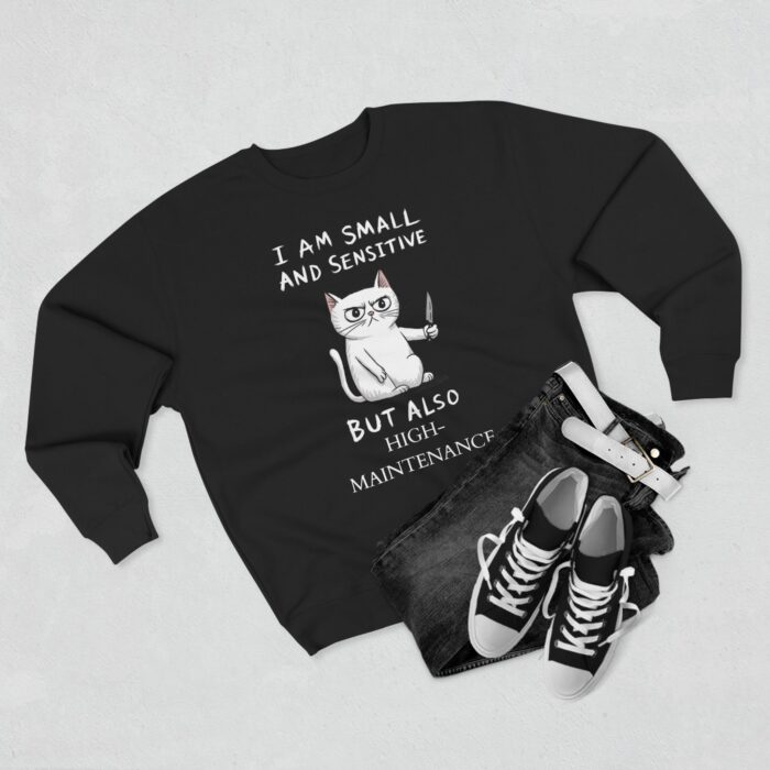 I'm high- maintenance Unisex Crewneck Sweatshirt - Image 11