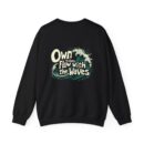 Flow with the waves Unisex Heavy Blend™ Crewneck Sweatshirt
