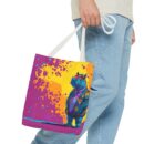 Stylish Hippo Tote Bag (AOP)