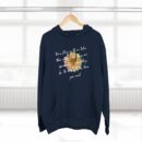 Your bloom will be spectacular Three-Panel Fleece Hoodie