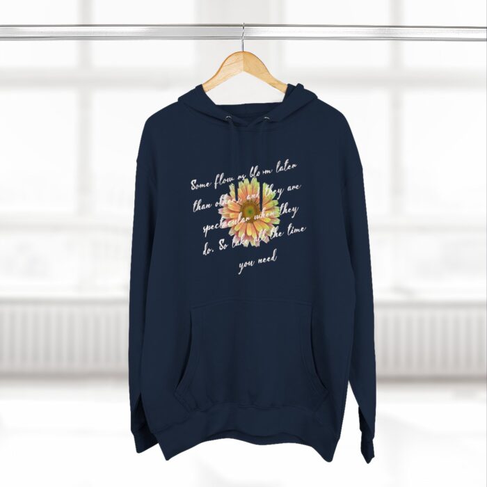 Your bloom will be spectacular Three-Panel Fleece Hoodie - Image 12