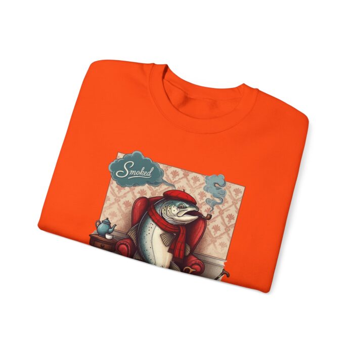 Scottish Salmon Unisex Heavy Blend™ Crewneck Sweatshirt - Image 19