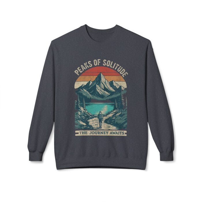 Peaks of Solitude Unisex Midweight Softstyle Fleece Crewneck Sweatshirt - Image 25