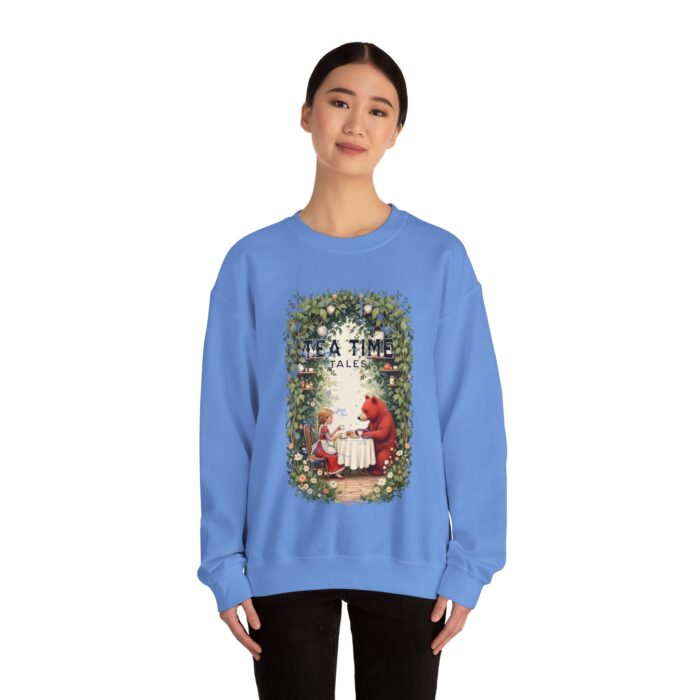 Tea time tales Unisex Heavy Blend™ Crewneck Sweatshirt - Image 36