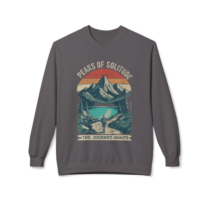 Peaks of Solitude Unisex Midweight Softstyle Fleece Crewneck Sweatshirt - Image 29