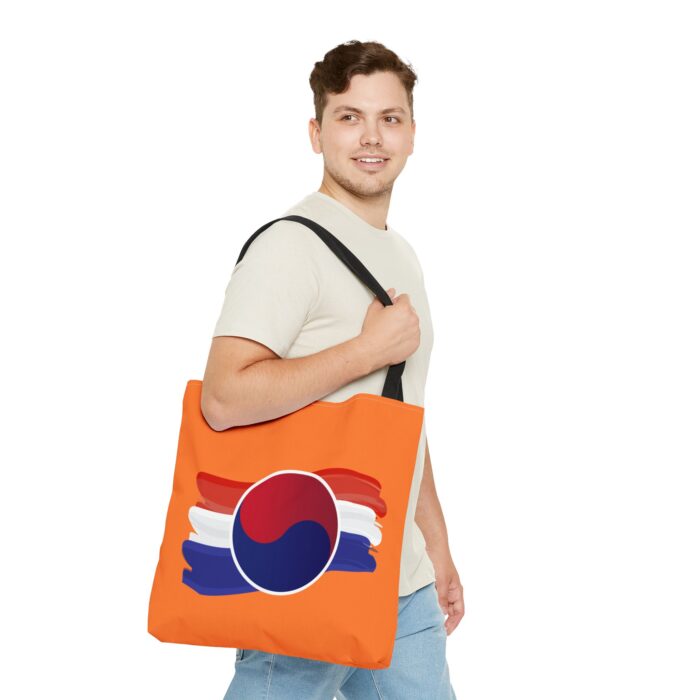 Korean flag Tote Bag (AOP) - Image 11