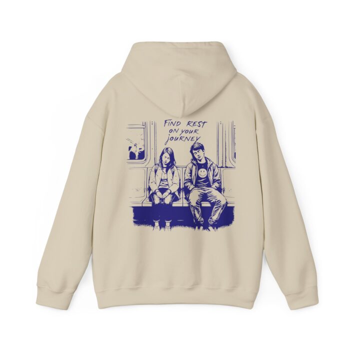 Find Rest on the Journey Unisex Heavy Blend™ Hooded Sweatshirt - Image 10
