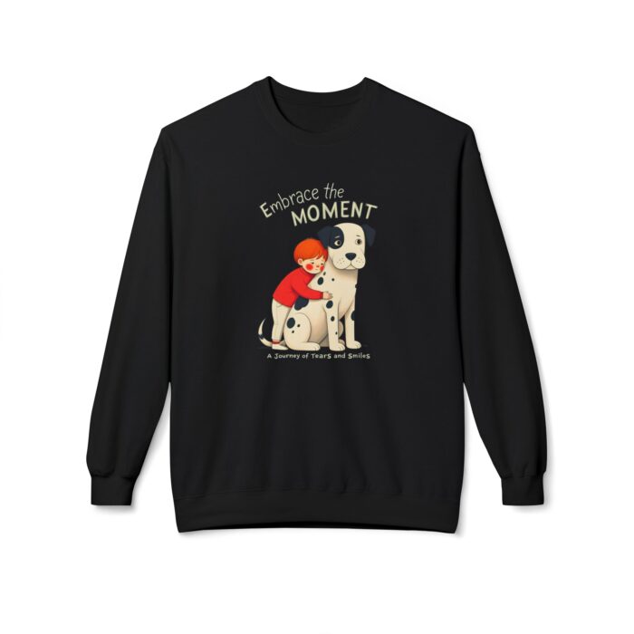 Embrace the moments2 Unisex Midweight Softstyle Fleece Crewneck Sweatshirt - Image 9