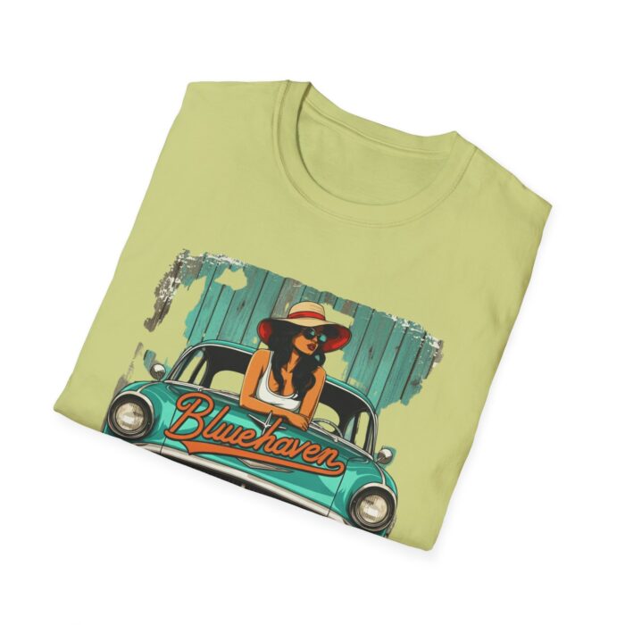 Blue haven Unisex Softstyle T-Shirt - Image 16