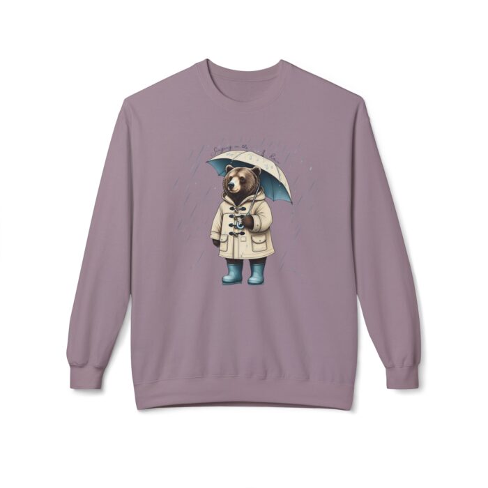 Singing in the rain Unisex Midweight Softstyle Fleece Crewneck Sweatshirt - Image 33