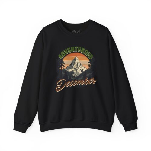 Adventurous December Unisex Heavy Blend™ Crewneck Sweatshirt
