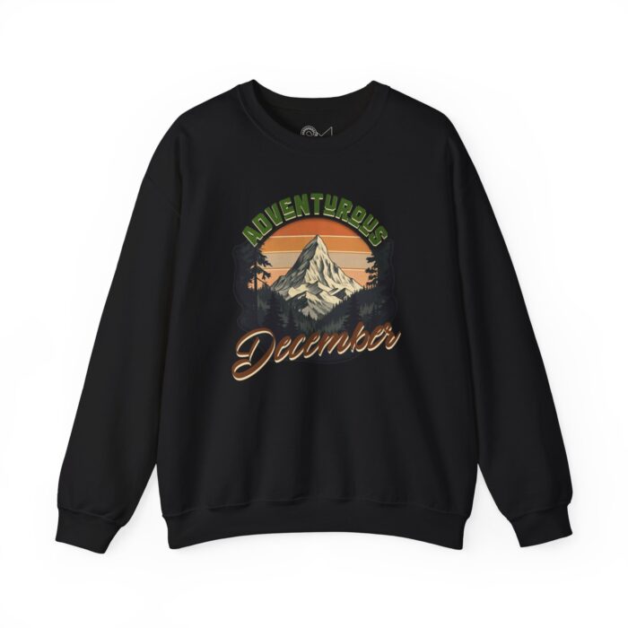 Adventurous December Unisex Heavy Blend™ Crewneck Sweatshirt