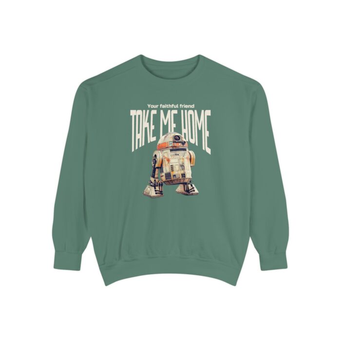 Take me home Unisex Garment-Dyed Sweatshirt - Image 13